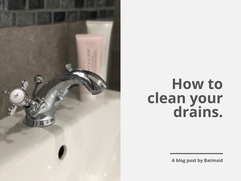 How to clean your drains blog